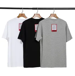 Męskie T-shirty High Street Vintage Para Unisex krótkie rękaw Młody trend koszulki Drukuj bawełna okrągła szyja designerska koszula