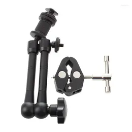 Tripods 11 "Cal Calking Articulating IC Arm Super Clamp Crab Clip do DSLR1 LOGA22