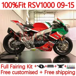 Aprilia RSV4 RSV-1000 RSV 1000 R RSV1000R 161NO.54 RSV1000 R RR 09 10 11 12 13 14 15 RSV1000RR 2009 2011 2011 2012 2013 2014 2015 Vücut Yeşil Kırmızı