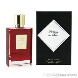 Perfumes quentes para as mulheres beijam de uma senhora Rose Pulverizador 50ml EDT EDP Mais 1: 1 Qualidade Kelian