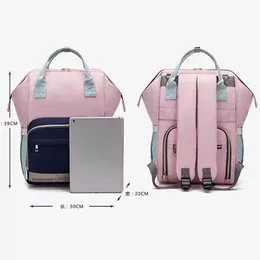 ファッションおむつバッグミイラマタニティナッピースタッカーバッグ大容量ベビーソイルドジッパー変更バックパック