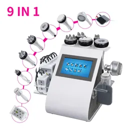 9 In 1 40K Cavitation Slimming Machine Ultrasonic Beauty Device Slim Fat-reducing Laser EMS Body Shaping RF Skin Lifting Photon Vacuum Tightening Radio Frequency