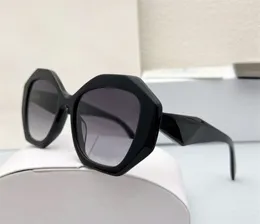 Modedesigner-Sonnenbrille mit 16 W für Damen, Vintage-Sonnenbrille in Schmetterlingsform, geometrische Linien, einzigartiger Avantgarde-Stil, Anti-Ultraviolett-Schutz, mit Box