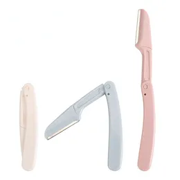 1Pcs Eyebrow Trimmer Face Blade Shaver Portable Fold Eye Brow Epilation Hair Removal Cutters Safety Cutting Woman Makeup Tools