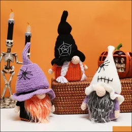 Outras festas de festas suprimentos domésticos halloween decorações de feriado presente ornamento boneca pano de pano de plástico amigam em pé pose rudolph