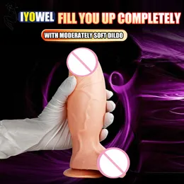 Adulto Ventosa Silicone Dildo Gonfiabile Pompa Giocattoli sexy Per Le Donne Vagina sexyy Giocattolo Masturbatore Dildo Dinosaurio Consoladores