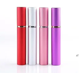 Factory 8ML Portable Spray Bottle Empty Perfume Bottles Colorful 8CC Refillable Atomizer Travel Accessories JLE14155