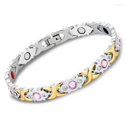 リンクチェーンEINFACHEモードHOCHWERTIGES METALLARMBAND COOLE PARTYSCHMUCKGESSCHENKE FR MNNER UND FRAUEN INTE22