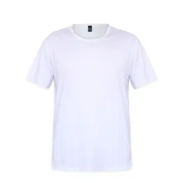 Sublimação em branco branco camisetas Transferência de calor Modal Roupas Modal DIY Roupa pai-criança S / M / L / XL / XXL / XXXL A12