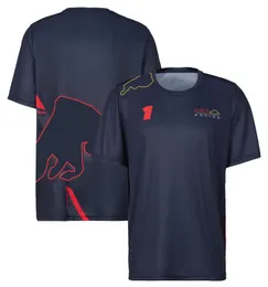 F1公式同じスタイルチームドライバーTシャツ2023新しいショートリーブレーシングスーツカジュアルクイックドライトップはカスタマイズできます