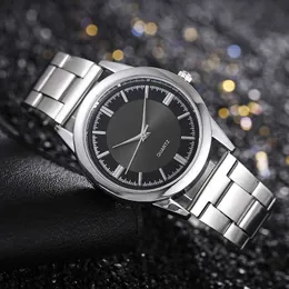 Luxury Men Business Quartz Klockor Rostfritt Stål Rund Ring Casual Watch Man Klockor 2022 Moderna Klassiska Horloges