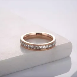 Rose Gold Stainless Steel Chrishell Stause Engagement Ring