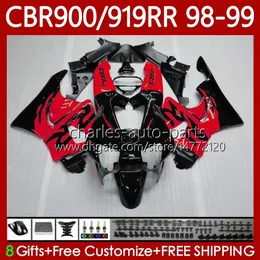 Bodywork For HONDA CBR919 CBR 900 919 RR CC 98-99 Years Body 127No.62 CBR 919RR 900RR 919CC CBR900 RR CBR919RR 98 99 900CC CBR900RR 1998 1999 Fairings Kit