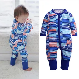 Baby Cotton Rompers Floral Infant 0-24M Baby Girls Boy Clothes Overalls Children Jumpsuit Pajamas Baby Clothes Girls