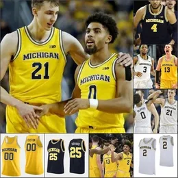 Sj98 Michigan Basketball stitched jerseys 1 Charles MATTHEWS 14 Rico OZUNA-HARRISON 44 Jaron FAULDS 23 Brandon JOHNS JR.