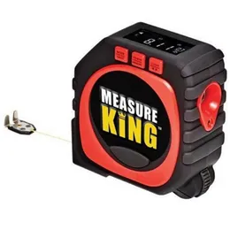 3-in-1 Digital Tape Measure String Mode Sonic Mode Roller Mode Measuring Tools Measure King T200602
