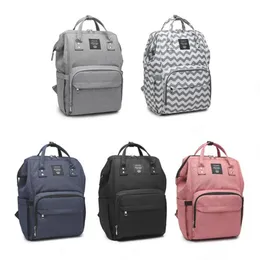 Diaper Bags Nappies Designer Handbags Mommy Backpack High Capacity Mother Maternity Backpacks Fashion Outdoor Travel Bag Tote Organizer 23 Colors Sea Ship B8220