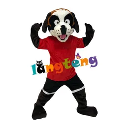 Mascot boneca traje 1135 cão mascote traje adulto desenho animado performance mascote