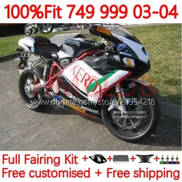 Ducati için Motosiklet Fairings 749-999 749S 999S 749 999 2003-2006 ABS Bodywork 165No.93 749 999 S R 2003 2004 2005 2006 749R 999R 03 04 05 06 OEM BOYYS KİTİ YEŞİL SİYAH