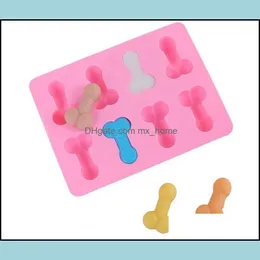 Baking Mods Bakeware Kitchen Dining Bar Home Garden New Sile Ice Mold Funny Candy Biscuit Tray Bachelor Party Jelly Chocolate Cake Househ