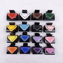 Multicolor Triangle Letter Hair Claws Women Girl Special Design Letters Claw Clamps Fashion Hair Accessories for Gift Party