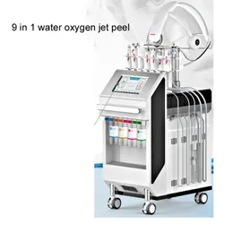 Multi H2O Infusion Hydro Dermabrazy Jet Peel Opryskiwacz + PDT LED Foton Therapy Maska Oxygen + Muzyka Relax Skincare Spa Maszyna