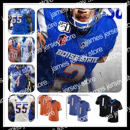 New Custom 2021 Boise State College Maglie da calcio Hank Bachmeier Jay Ajayi Cyrus Habibi-Likio Andrew Van Buren Khalil Shakir Stefan Cobbs