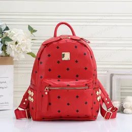 Designer Genuine Leather travel backpack with Shoulder Strap Print Design Wallet Coin Purse Ideal for Women Men Boys and Girls Classic School Package and Handbag