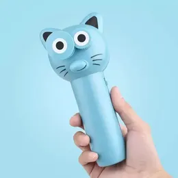 Nowy Nowy i dziwny Dekompresyjny Zabawki Handheld Cute Cat String Launcher śmigło śmigła z 2 linami elektrycznymi zabawkami