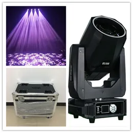 2PCS LED MOVING HEAD LIGHTS DMX LED MOVINGHEAD BEAM 300W 3IN1スポットウォッシュウェディングパーティーディスコステージライト