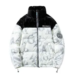 Męskie Parkas Winter Gruby ciepły wiatroodoodporny Zapęty mężczyzna 2022 Moda Patchwork Patchwork Patchwork Man 4xlmen's T220809