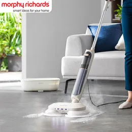 MR3200 Electric Steam Mop Cleaning Appliances For Tile Hard trägolv Högtemperatur Sterilisering Fällbar renare LED Display