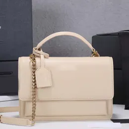 Cassandra Çanta Çanta Kadın Crossbody Çanta Hakiki Deri Günbatımı Tote Çanta Çıkarılabilir Omuz Askısı Moda Mektupları En Kaliteli Düz Cüzdanlar