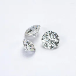 Andra Gra Top Loose Gemstones Moissanite Stones 3mm till 11mm D Color VVS1 0.1CT 5CT Round Cut Diamond For Jewelry Design Wholesale Rita22