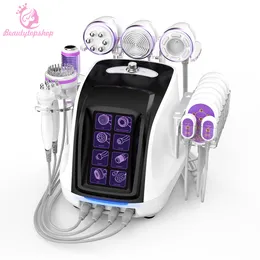 USA Stock Freeshipping Aristorm 9 In1 Cavitation 2.5 Slimming LED LASER 5MW kroppsformning Vakuum Anti Cellullite Viktförlust Skönhet Maskin Salong Användning