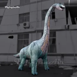 BRACHIOSAURUS الحقيقي BRACHIOSAURUS بالون ديناصور كبير 6M/10M الهواء تفجير نموذج ديناصور حديقة جوراسيك لحدث المتحف