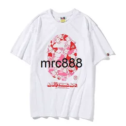 Wiosna 22 japońska małpa przemoc niedźwiedź marki kamuflaż Luminous krótkie rękawowe koszulka dla mężczyzn i kobiet