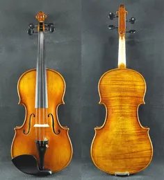 Antonius Strad Viotti 1709 마스터 바이올린 크기 4/4 # 2612의 선택된 1 피스 백 사본