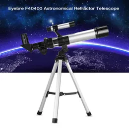 Teleskop F40400 Monokular 60 mm Astronomical Refractor Telescope Med Okular Star Finder