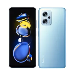 オリジナルXiaomi Redmi Note 11t Pro 5G携帯電話8GB RAM 128GB 256GB ROM Dimenity 8100 Android 6.6 "144Hzフルスクリーン64.0MP NFC 5080MAH指紋IDスマート携帯電話