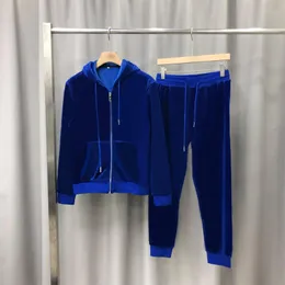 M￤n s￤tter kvinnor sp￥rningsdr￤kter mode hoodie joggers kostymer med bokst￤ver tryckt av h￶gkvalitativ unisex-tr￤ningsupps￤ttning med reflekterande strip M-3XL