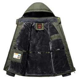 Jackets militares de lã de inverno homens homens à prova d'água do vento