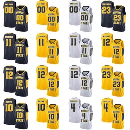 Nadir Murray State Racers Formalar Isaiah Canaan Jersey Darnell Cowart Jalen Johnson Anthony Smith Koleji Basketbol Formaları Özel Dikişli