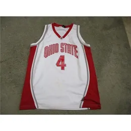 Nikivip billig anpassad vintage Ohio State Buckeyes baskettröja OSU SITITCHED Anpassa valfritt nummer män kvinnor ungdom xs-5xl