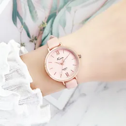 2022 Shengke Quartz WristWatches Relogio Feminino Ladies skórzany zegarek kwarc klasyczne zwykłe zegarki analogowe Kobiety Prosty prezent Q4