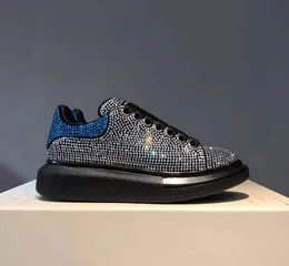 sapatos masculinos casal casal lasco de tamanho grande de tamanho grande clássico Crystal Fashion Joker confortável e colorido Treinador de fitness tênis de fitness tamanho 35-45