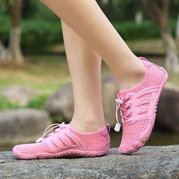 Frauen Männer Aqua Schwimmen Schuh Fünf Finger Wasser Schuhe Sommer Strand Barfuß Surfen Hausschuhe Seaside River Zapatos Mujer Sneaker Y220518