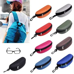 8 Colors Sunglasses Reading Glasses Carry Bag Hard Zipper Box Travel Pack Pouch Case