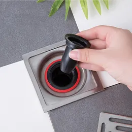 Kitchen and bathroom sewer silicone deodorant ands insect-proof floor drain core filter anti-blocking device household portable plug-and-play floors drain