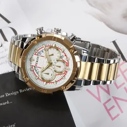 Wristwatches Fashion All-Match Sports Watch Tide Men's Nasual Fracked True Six Bin Calendar Luminous Quartz Watchwristwatche